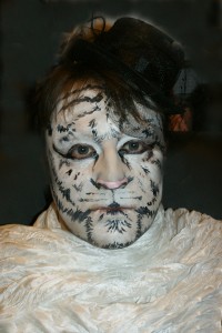 white tiger 1 Макияж Тигр